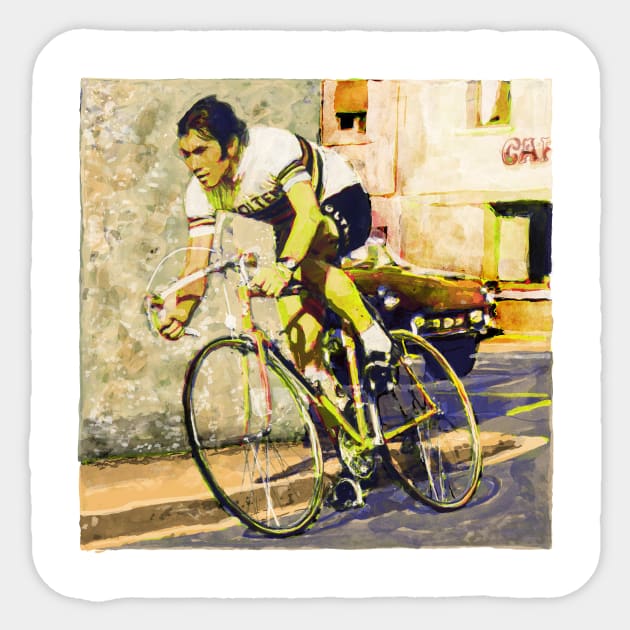 Eddy Merckx Sticker by jurjenbertens